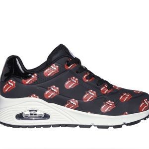 Skechers x Rollings Stones: Uno Say it Loud Shoe